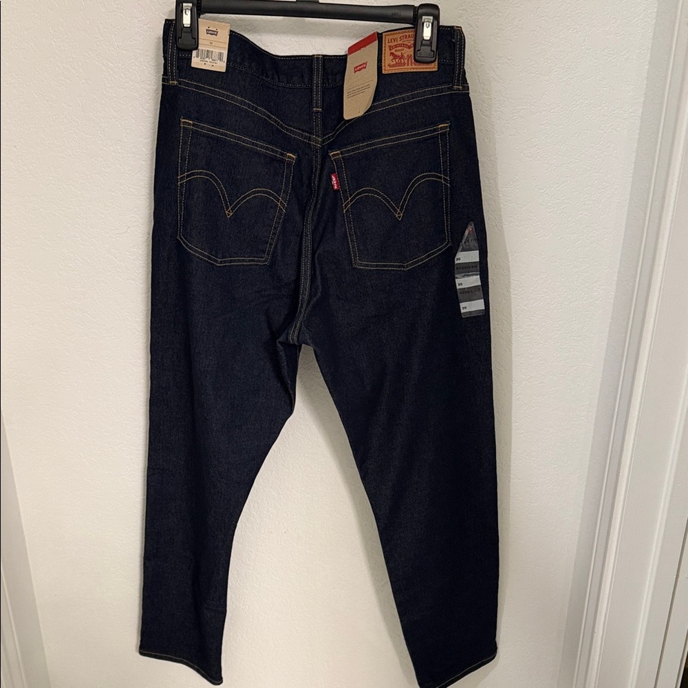 045 Levi's Women's Wedgie fit High Rise Dark Indigo Jeans Sz 30